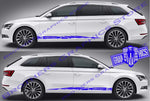 Custom Racing Decal Stickers For Skoda Superb - Brothers-Graphics