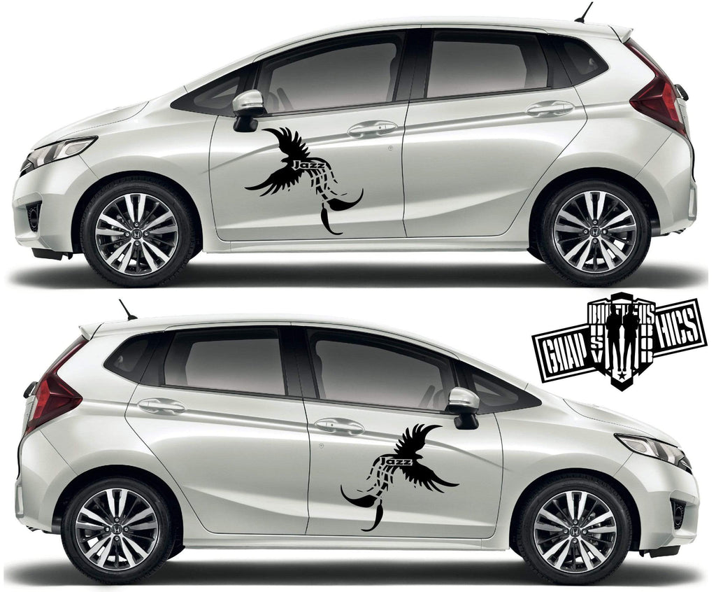 Custom Racing Graphics Sticker Car Vinyl Stripes Fit Honda Jazz – Brothers  Graphics