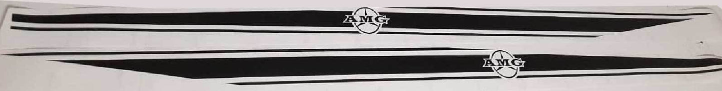 Vinyl Graphics Custom Racing Stripe Stickers For Mercedes-Benz A-class