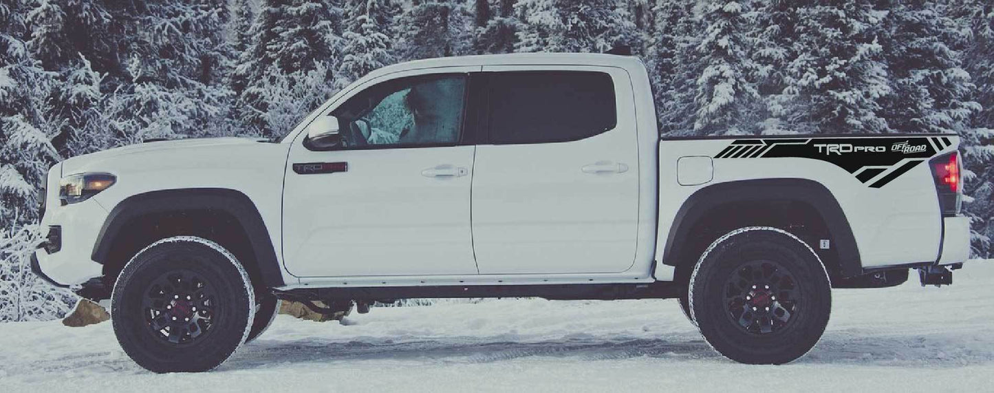 Vinyl Graphics Custom Vinyl Decals Fit Toyota Tacoma TRD Stickers