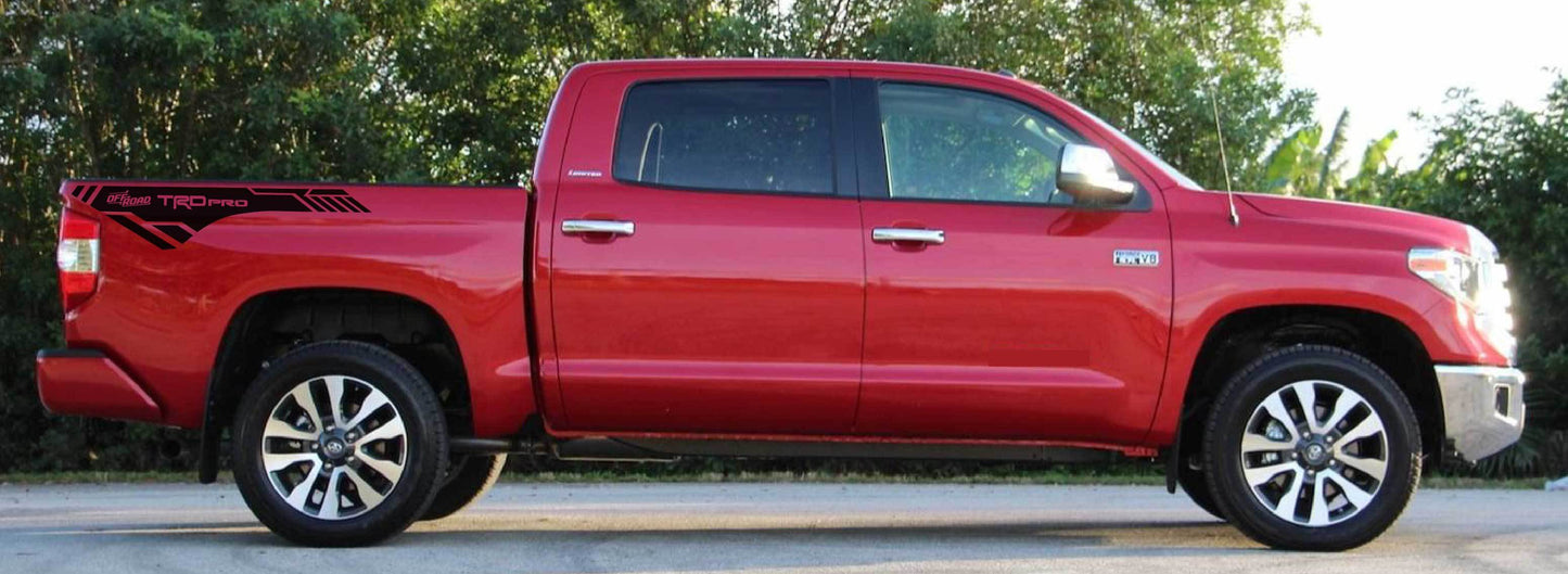 Vinyl Graphics Custom Vinyl Decals Fit Toyota Tacoma TRD Stickers