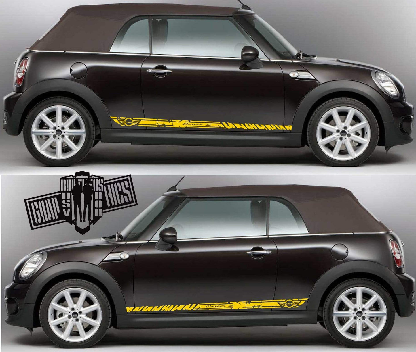 Custom Vinyl Graphics Special Made for For Mini Cooper Countryman Clubman Paceman - Brothers-Graphics