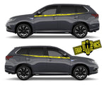 Customized Graphic Decals for Mitsubishi Outlander decal - Brothers-Graphics
