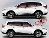 Customized Graphic Decals for Mitsubishi Outlander decal - Brothers-Graphics