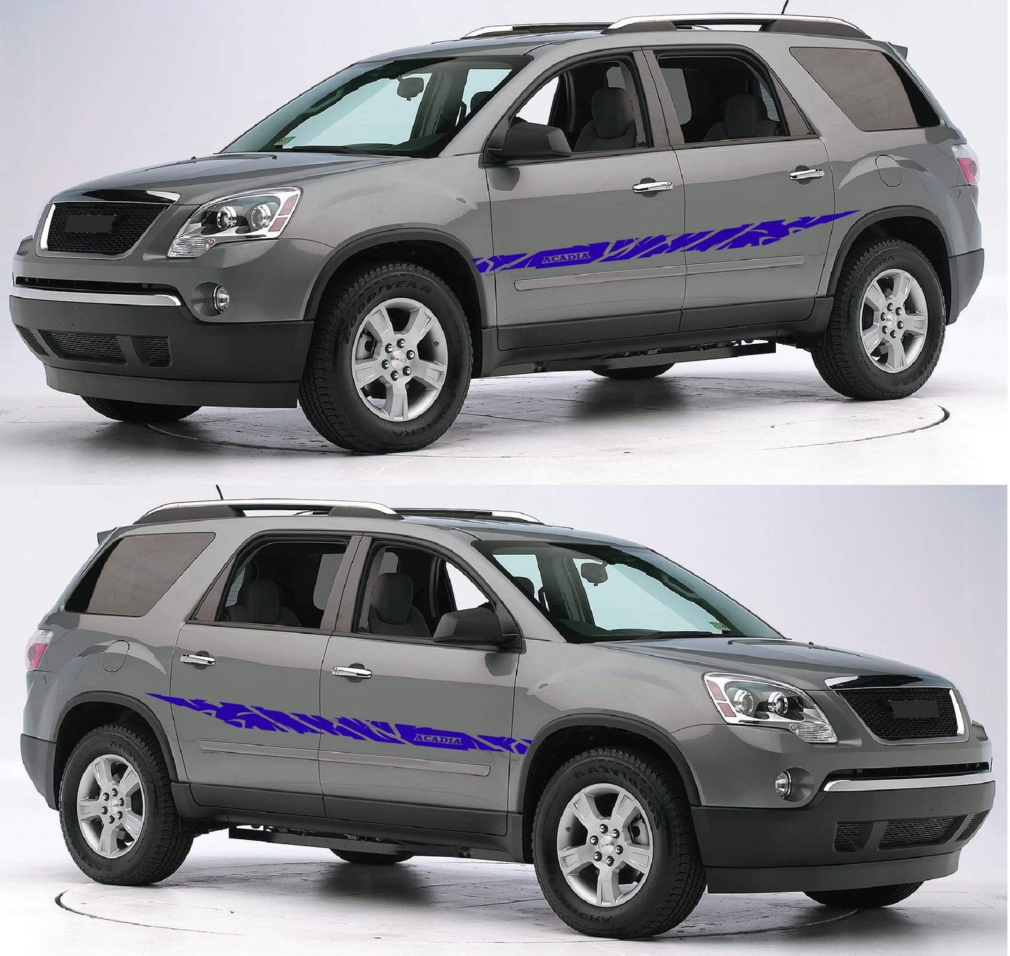 Customized Stickers Racing Stripes for GMC Acadia - Brothers-Graphics