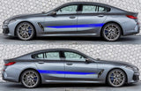 Customized Vinyl Decal Racing Stripes For BMW M8 bmw m racing stripes - Brothers-Graphics
