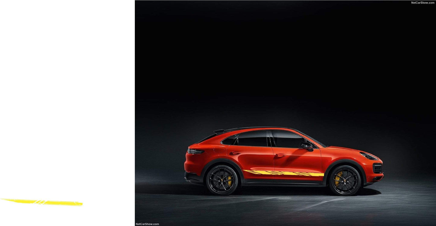 Decal Sticker Vinyl Graphcis Racing Stripes for Porshe