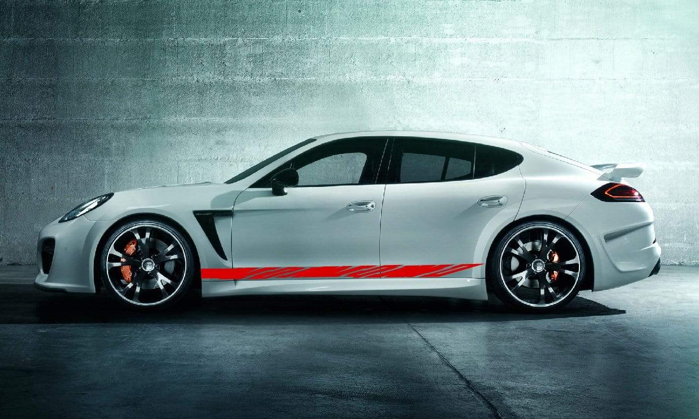 Decal Sticker Vinyl Graphcis Racing Stripes for Porshe