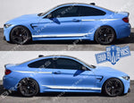 Decal Sticker Vinyl Side Racing Stripes for BMW M4 - Brothers-Graphics