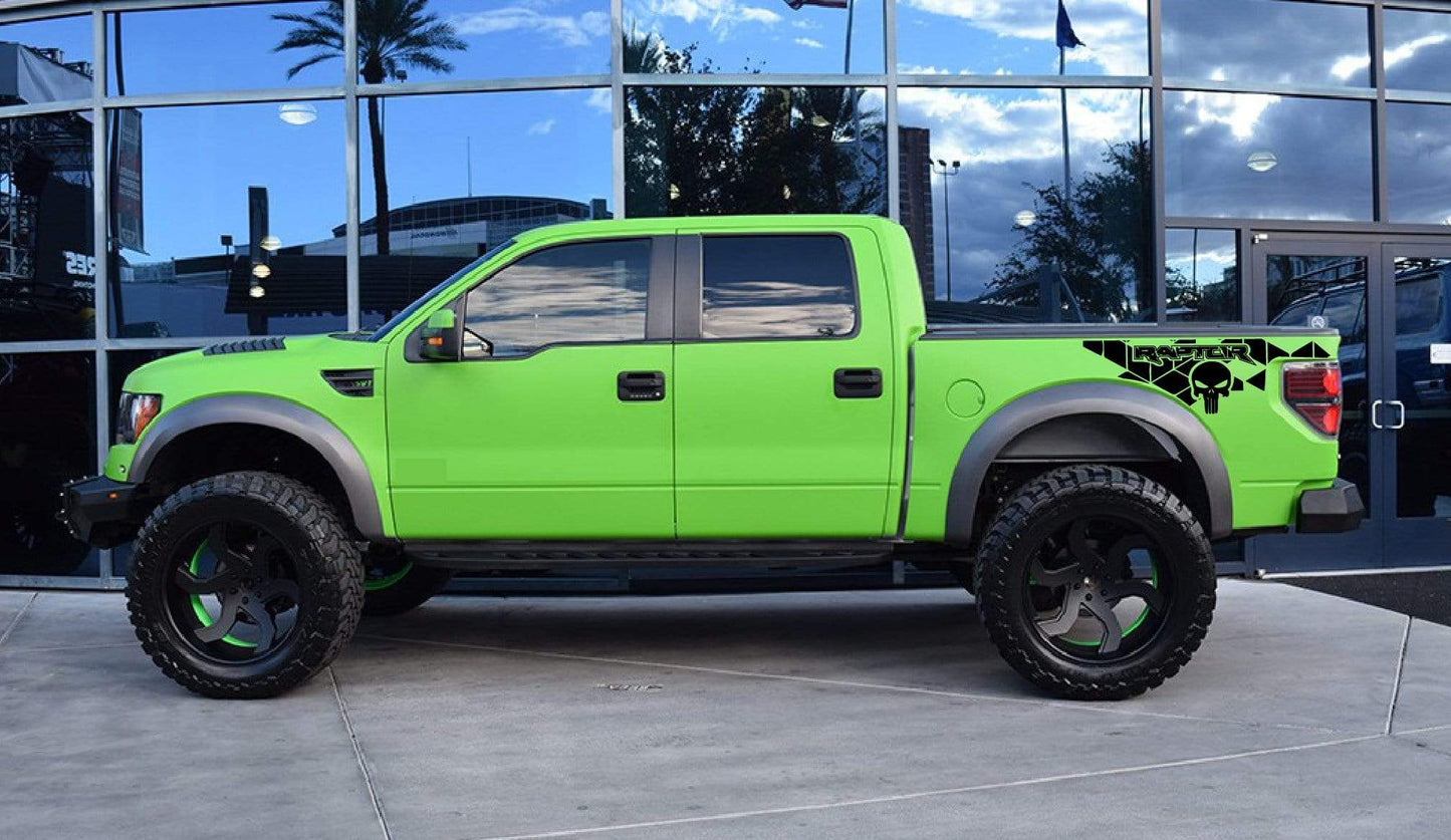 Decal Sticker Vinyl Side Racing Stripes for Ford F-150 Raptor SVT