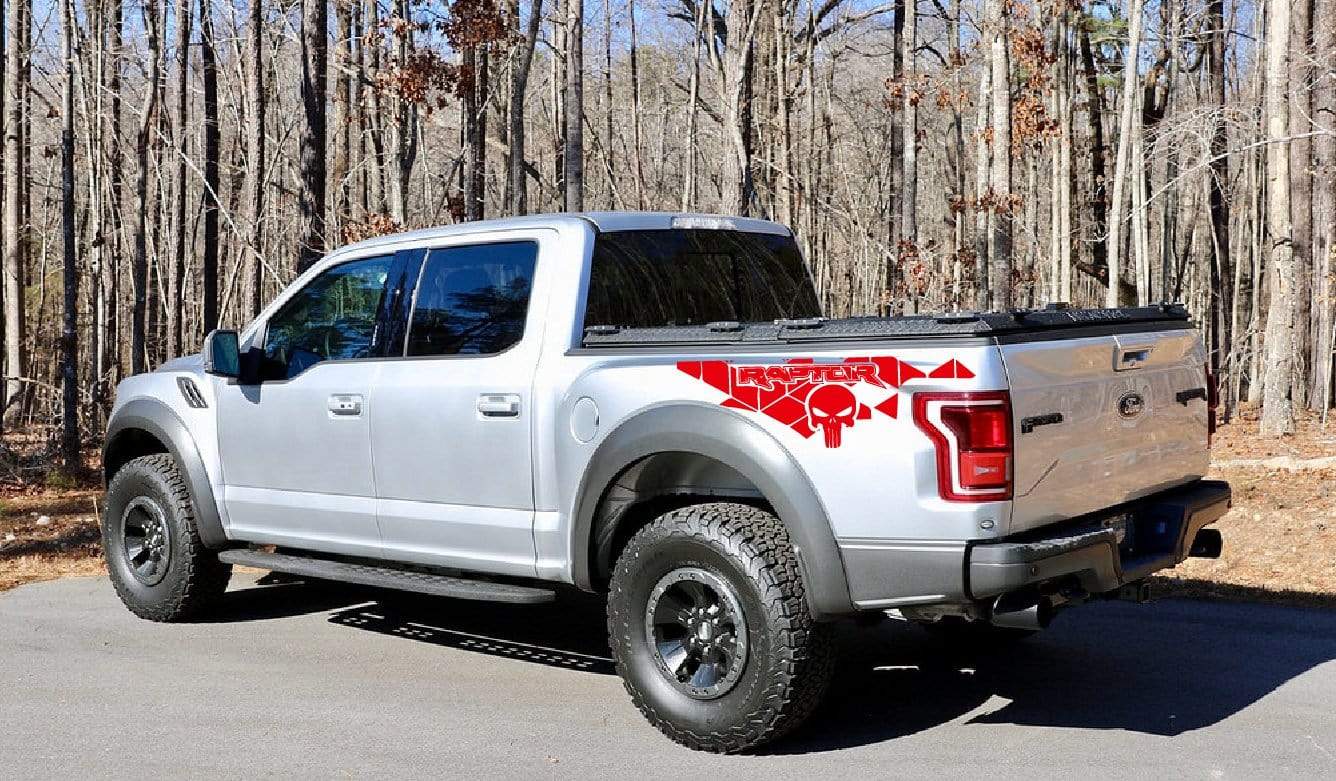 Decal Sticker Vinyl Side Racing Stripes for Ford F-150 Raptor SVT