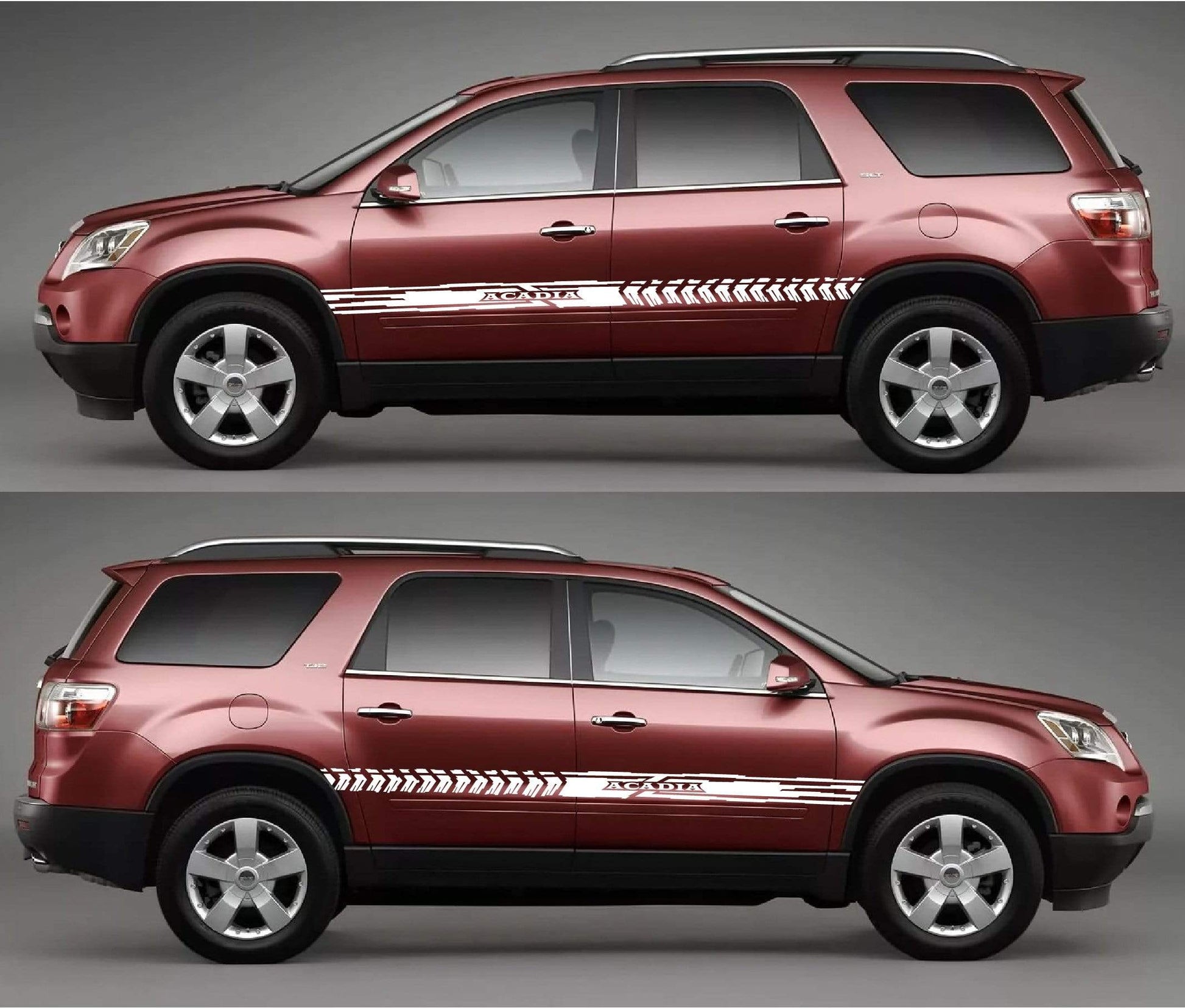 Decal Sticker Vinyl Side Racing Stripes for GMC Acadia - Brothers-Graphics