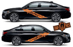 Decal Sticker Vinyl Side Racing Stripes for Honda Accord - Brothers-Graphics