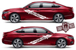 Decal Sticker Vinyl Side Racing Stripes for Honda Accord - Brothers-Graphics