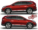 Premium Quality Sticker Vinyl Side Racing Stripes for HONDA CR-V Personalized Design