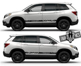 Decal Sticker Vinyl Side Racing Stripes for Honda Passport - Brothers-Graphics