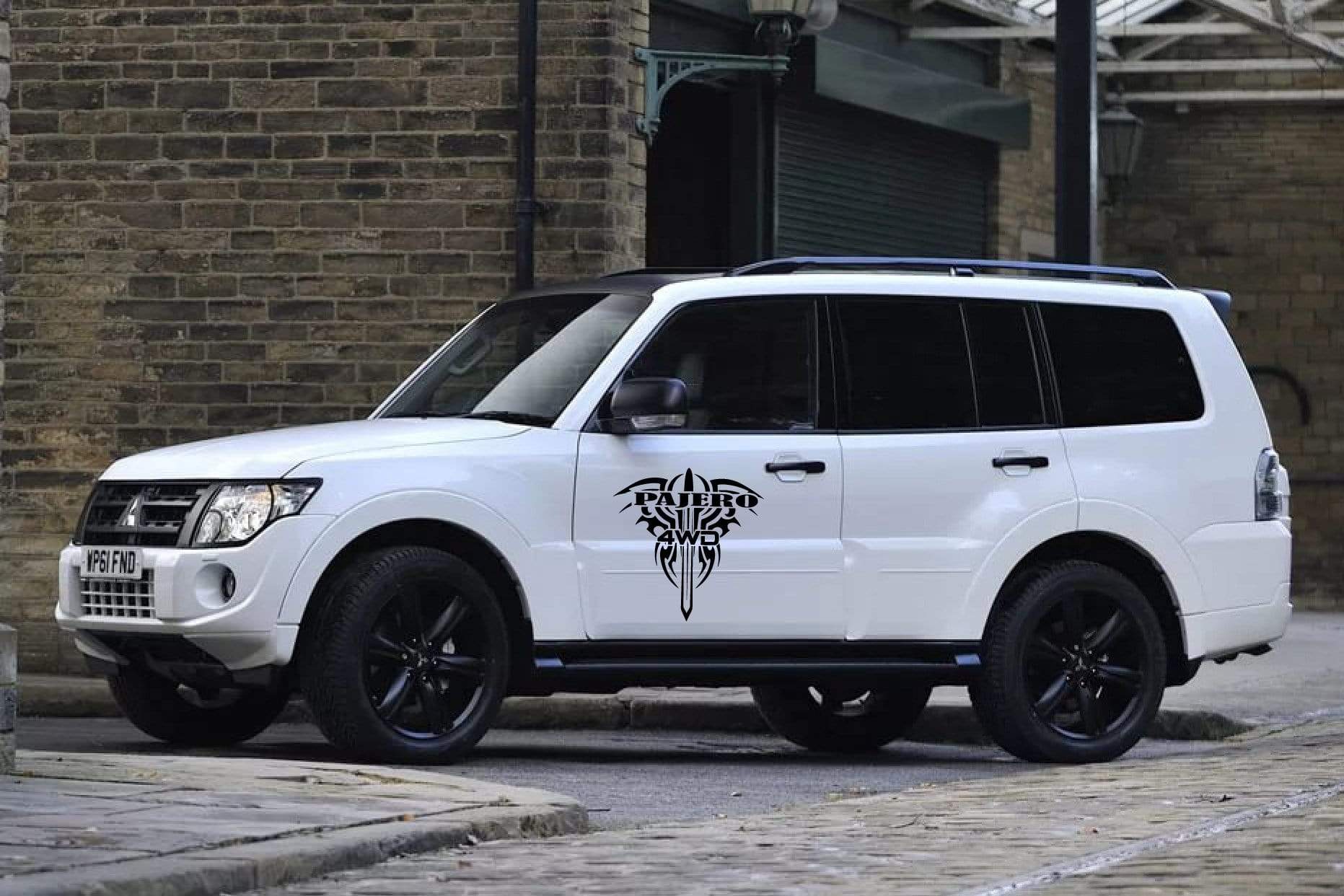 Premium Quality Stickers Compatible with Mitsubishi Pajero Vinyl car stickers Automotive decals