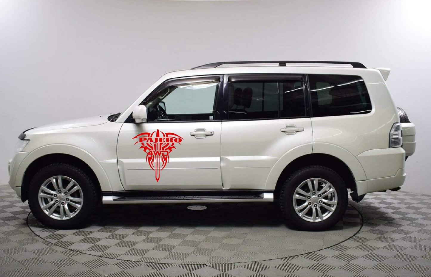 Premium Quality Stickers Compatible with Mitsubishi Pajero Vinyl car stickers Automotive decals