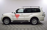 Decal Sticker Vinyl Side Racing Stripes for Mitsubishi Pajero