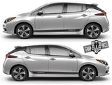 Decal Sticker Vinyl Side Racing Stripes for Nissan Leaf - Brothers-Graphics