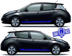 Decal Sticker Vinyl Side Racing Stripes for Nissan Leaf - Brothers-Graphics