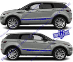 Decal Sticker Vinyl Side Racing Stripes for Range Rover Evoque - Brothers-Graphics