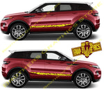 Decal Sticker Vinyl Side Racing Stripes for Range Rover Evoque - Brothers-Graphics