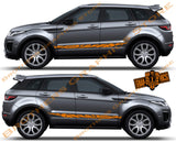 Decal Sticker Vinyl Side Racing Stripes for Range Rover Evoque - Brothers-Graphics