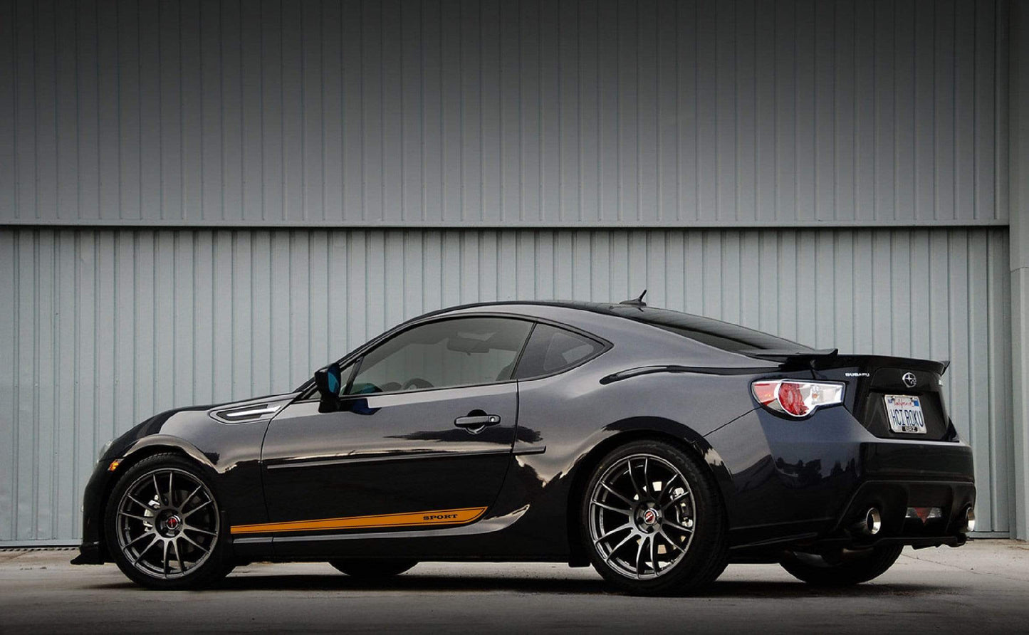 Premium Vinyl Stickers Compatible with Subaru BRZ Classic Line Design BFF