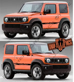 Decal Sticker Vinyl Side Racing Stripes for Suzuki Jimny - Brothers-Graphics