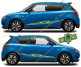 Decal Sticker Vinyl Side Racing Stripes for Suzuki SWIFT - Brothers-Graphics