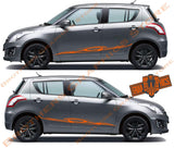Decal Sticker Vinyl Side Racing Stripes for Suzuki SWIFT - Brothers-Graphics
