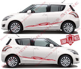 Decal Sticker Vinyl Side Racing Stripes for Suzuki SWIFT - Brothers-Graphics