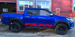 Decal Sticker Vinyl Side Racing Stripes for Toyota Hilux