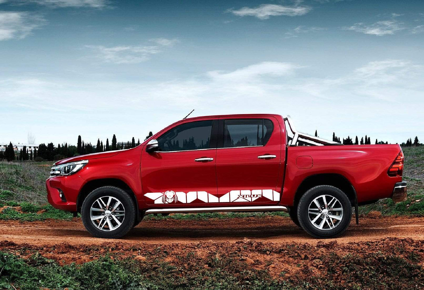 Decal Sticker Vinyl Side Racing Stripes for Toyota Hilux