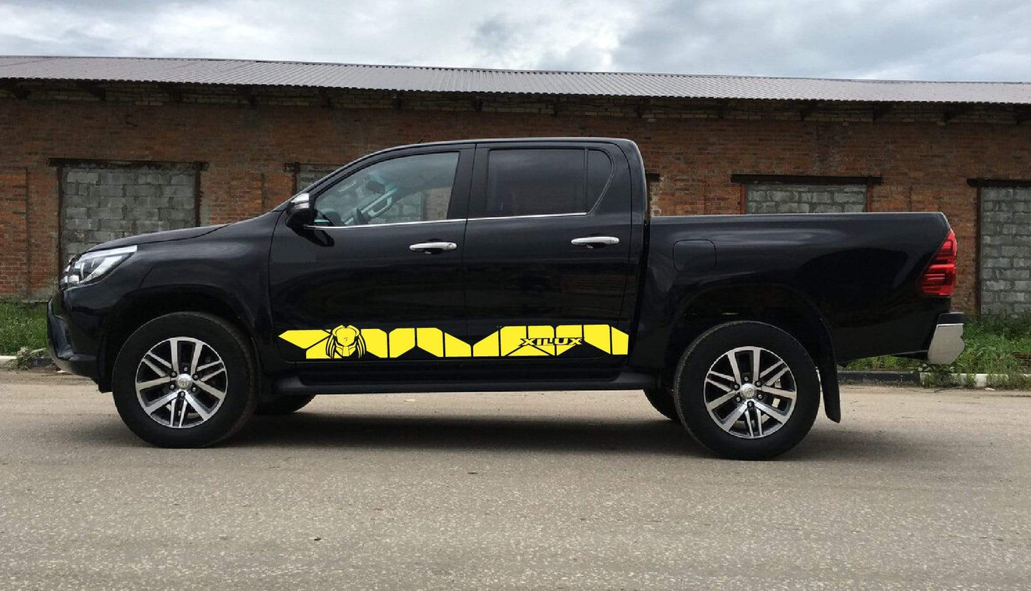 Decal Sticker Vinyl Side Racing Stripes for Toyota Hilux