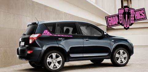 Decal Sticker Vinyl Side Racing Stripes for Toyota Rav4 - Brothers-Graphics