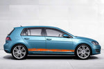Decal Sticker Vinyl Side Racing Stripes for VW Golf