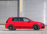 Decal Sticker Vinyl Side Racing Stripes for VW Golf