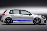 Decal Sticker Vinyl Side Racing Stripes for VW Golf