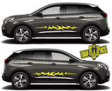 Decal Stickers Car Racing Vinyl Decal Sticker for Peugeot 3008 - Brothers-Graphics
