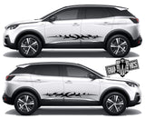 Decal Stickers Car Racing Vinyl Decal Sticker for Peugeot 3008 - Brothers-Graphics