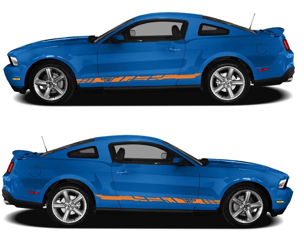 Autocollants pour Ford Mustang | Autocollant Ford GT | Graphiques en vinyle Ford | Transferts graphiques Mustang