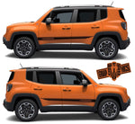 Decal Stickers Racing Vinyl Decal Sticker for Jeep Renegade - Brothers-Graphics