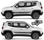 Decal Stickers Racing Vinyl Decal Sticker for Jeep Renegade - Brothers-Graphics