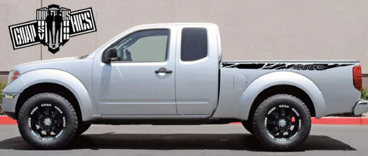 Vinyl Graphics Decal Stickers Racing Vinyl Decal Sticker for Nissan Frontier 2000-2023
