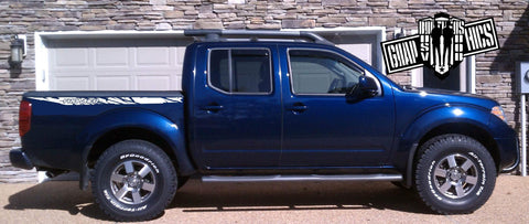 Sticker vinyl decal design for Ford Ranger Double Cab 2011 - Present