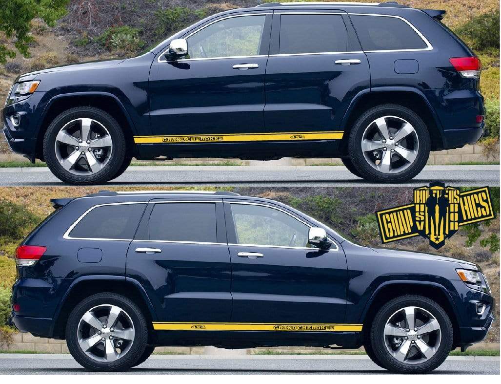 Decal Vinyl Graphics Special Made for Jeep Grand Cherokee - Brothers-Graphics