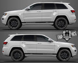Decal Vinyl Graphics Special Made for Jeep Grand Cherokee - Brothers-Graphics