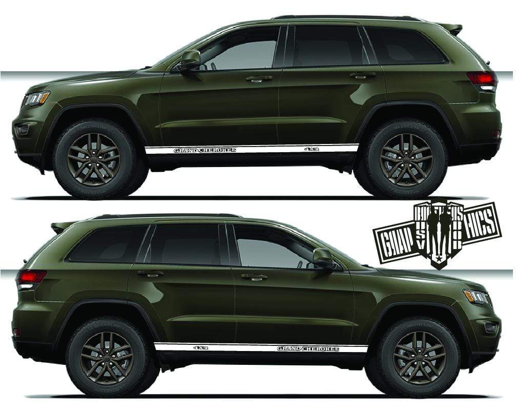 Decal Vinyl Graphics Special Made for Jeep Grand Cherokee - Brothers-Graphics